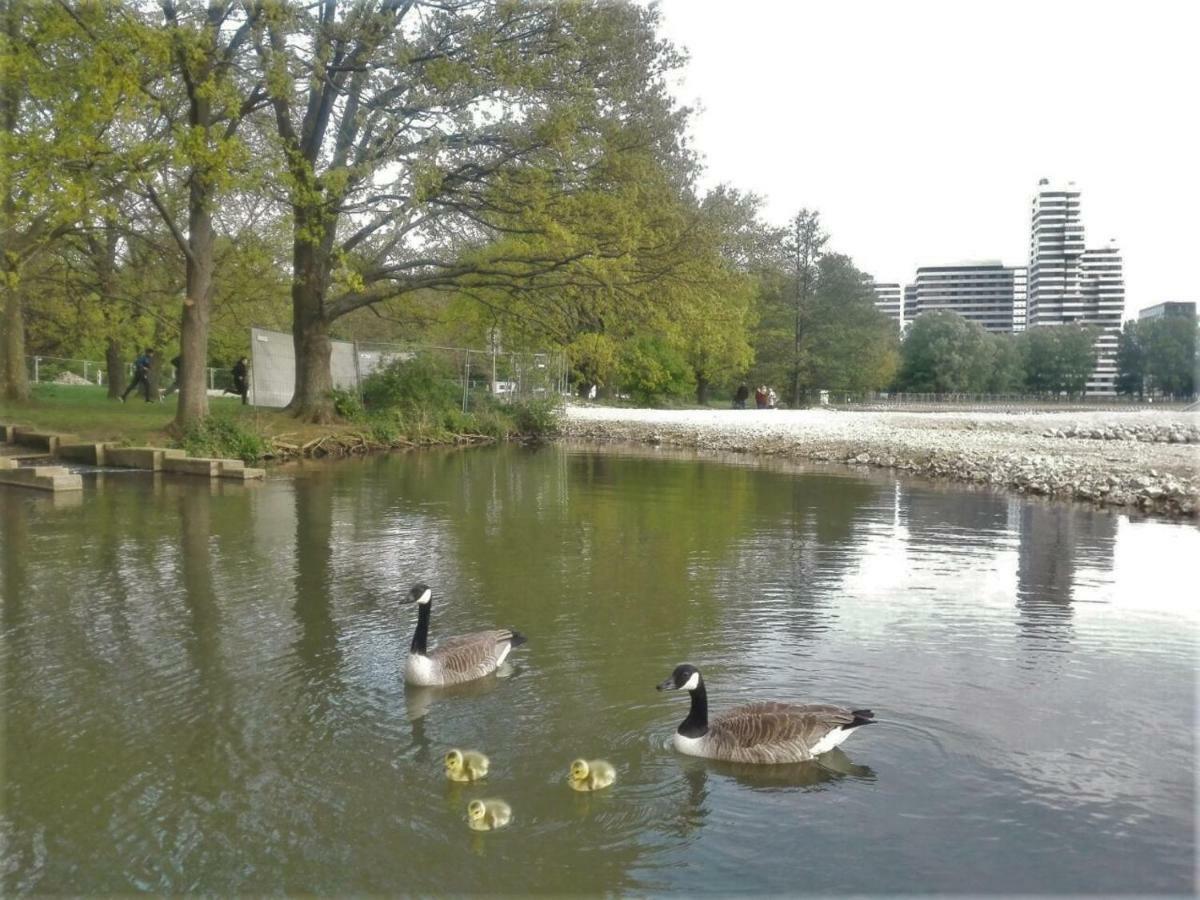 Ruhiges Apt. Direkt Am Naherholungsgebiet Mit Seeblick, Zentrum 5Min, Messe 18Min Нюрнберг Екстер'єр фото